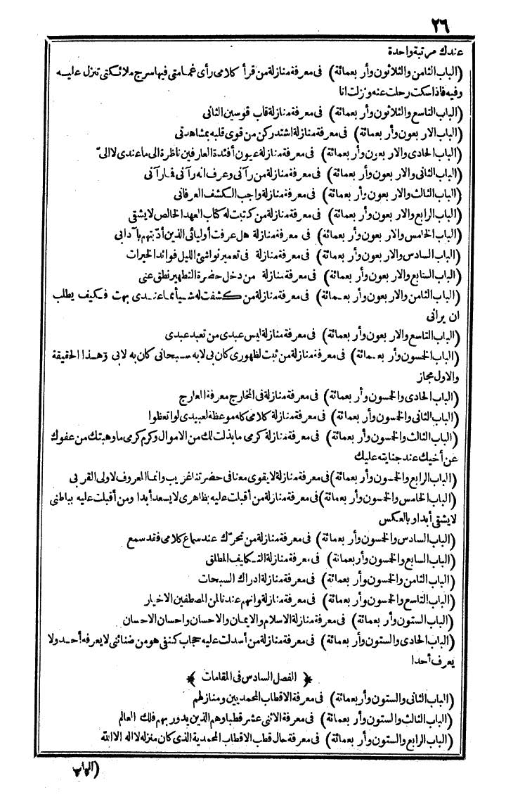 futmak.com - الفتوحات المكية - الصفحة 26 - من الجزء الأول